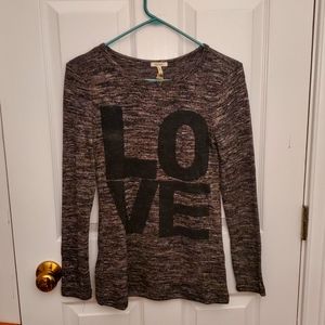 NWT Dylan Gray LOVE Top